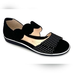 (26-4300) BeautiFeel Elba Women's Sandal Black Sz 39 (8.5)